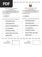 Sample Ballot - SK BURGOS