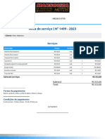 Nota de Serviço N° 1499 - 2023