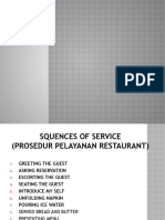 Sequence of Service