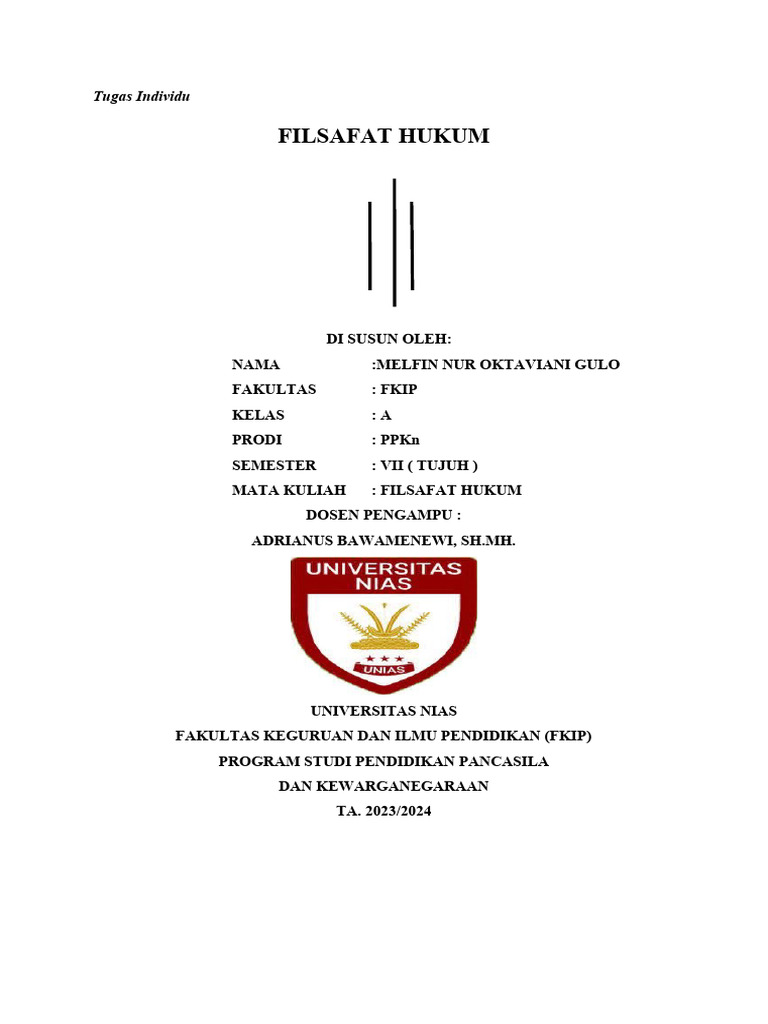 Resume Buku Filsafat Hukum Pdf