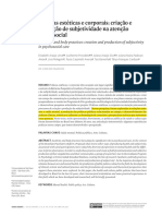 Práticas Estéticas e Corporais