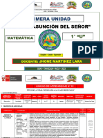 Unida de Primero Matematica