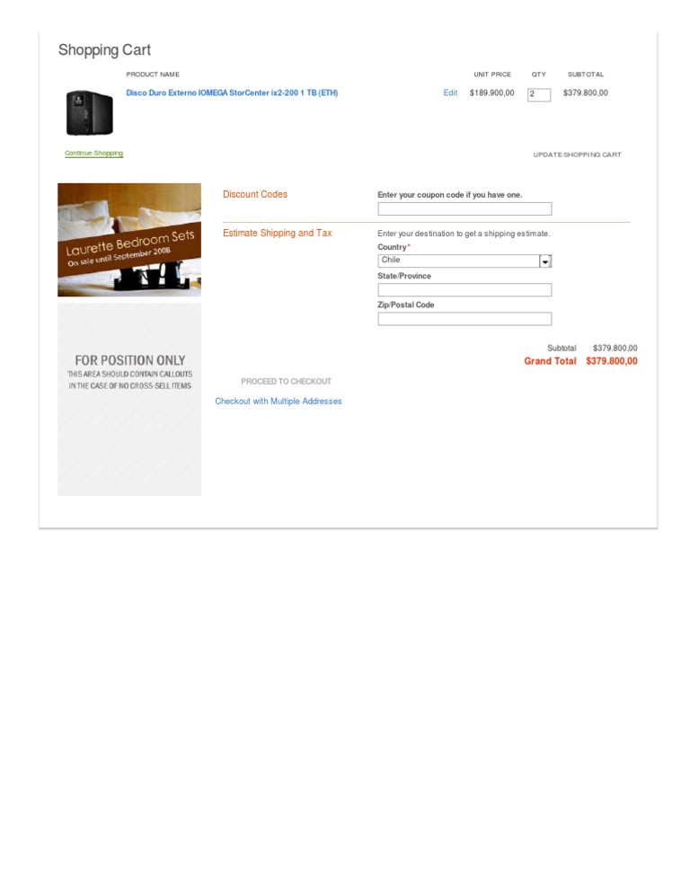 Shopping Cart: Discount Codes | PDF | Business | Finance & Money Management