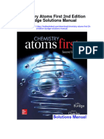 Chemistry Atoms First 2nd Edition Burdge Solutions Manual