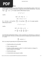 Related Rates Problems Time Rates