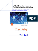 Chemistry the Molecular Nature of Matter 7th Edition Jespersen Test Bank