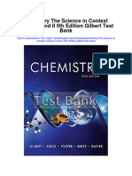 Chemistry The Science in Context Volume I and II 5th Edition Gilbert Test Bank