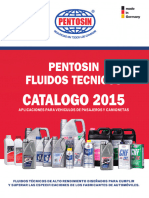 Catalogo Pentosin 2015