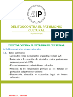 DP Iii - Patrimonio Cultural