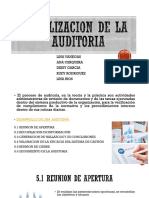 Realizacion de La Auditoria