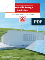 Design Guidelines Model Requirements Renewable Energy Facilities v1