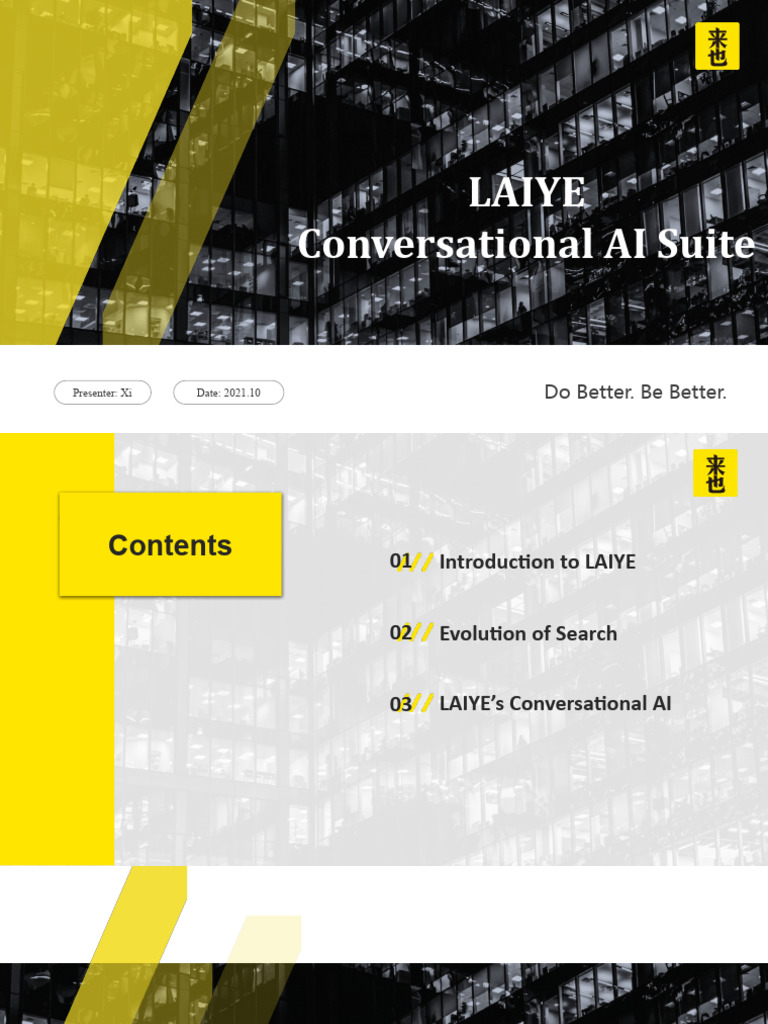 LAIYE ConversationalAI Suite | PDF | Artificial Intelligence ...