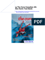 Marketing The Core Canadian 4th Edition Kerin Test Bank