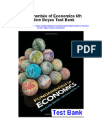 Fundamentals of Economics 6th Edition Boyes Test Bank