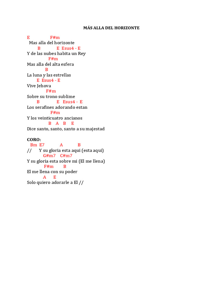 Más Alla Del Horizonte PDF