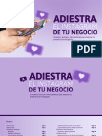 eBook Adiestra El Instagram de Tu Negocio Wonder Marketing Creativo Version 2022
