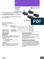 Catalog Limit Switch Omron Type Z