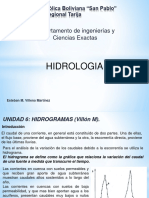 Presentacion Hidrologia Unidad VI