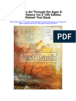 Gardners Art Through The Ages A Global History Vol 2 15th Edition Kleiner Test Bank