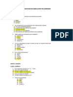 Preguntas de Simulacro de Admisiòn BQ