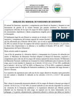 44 Analisis Del Manual de Funciones