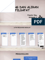 Cabang Dan Aliran Filsafat