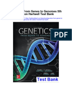 Genetics From Genes To Genomes 5th Edition Hartwell Test Bank
