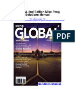Global 2nd Edition Mike Peng Solutions Manual