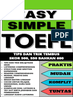 Ebook Easy and Simple TOEFL