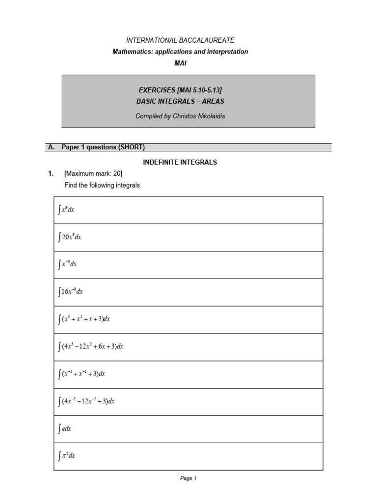  mai 5 10 5 13 basic integrals areas pdf