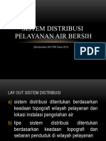 Sistem Distribusi Pelayanan Air Bersih