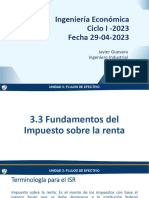 Fundamentos Del Impuesto Sobre La Renta