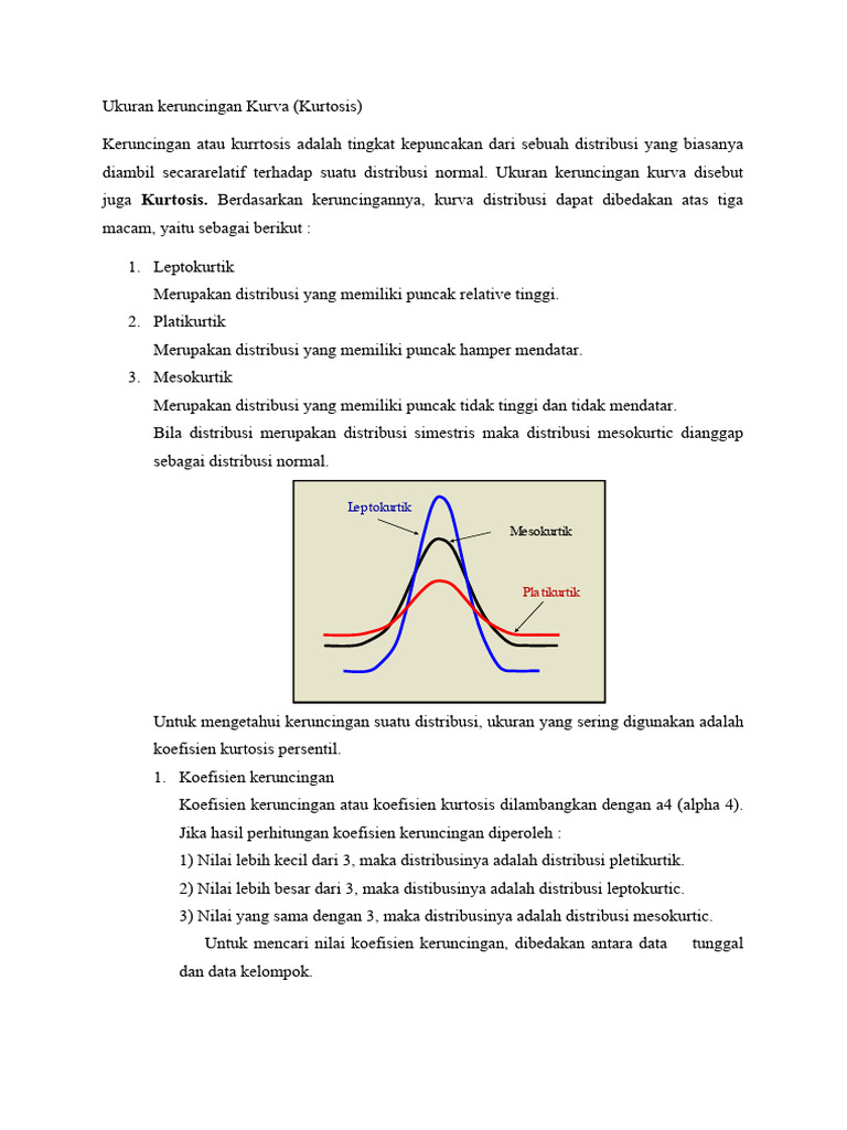 Keruncingan Rumus Momen | PDF