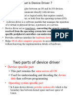 Device Drivers