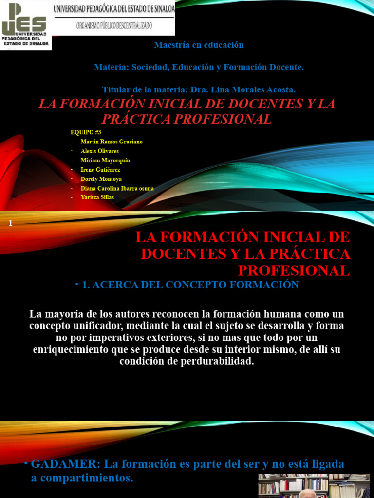 #3 La Formación Inicial de Docentes y La Práctica Profesional | PDF