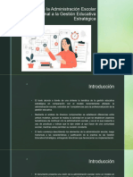 De La Administracion Escolar Tradicional A La Gestion Educativa Estrategica Clase 2