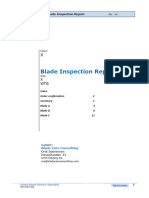 Blade Inspection Report
