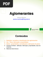 Aglomerantes - Cimento