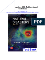 Natural Disasters 10th Edition Abbott Test Bank