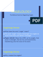 Angeology The Biblical Doctrine Regarding Angels Author Multi-Screen Site Editor