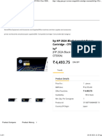 Buy HP HP 202A Black LaserJet Toner Cartridge - CF500A Class OEM Online Government e Marketplace (GeM)
