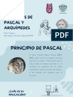 Principios de Pascal y Arquímedes