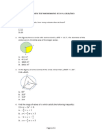 Diagnostic Test Mathematics Sec 4