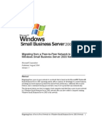 SBS 2003-Migrating From A Peer-To-Peer Network To A Windows Small Business Server 2003 Network