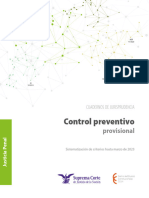 CDJ Control Preventivo Provisional - Electrónico