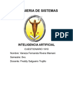 Ingenieria de Sistemas: Inteligencia Artificial