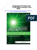 Dental Radiography Principles and Techniques 5th Edition Iannucci Test Bank