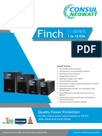 Finch 11 Brochure