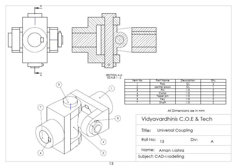 Universal Coupling PDF