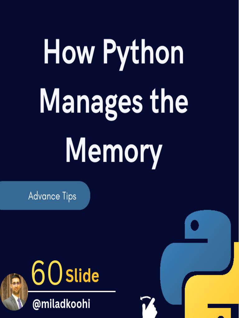 How Python Manages The Memory 1691830786 | PDF